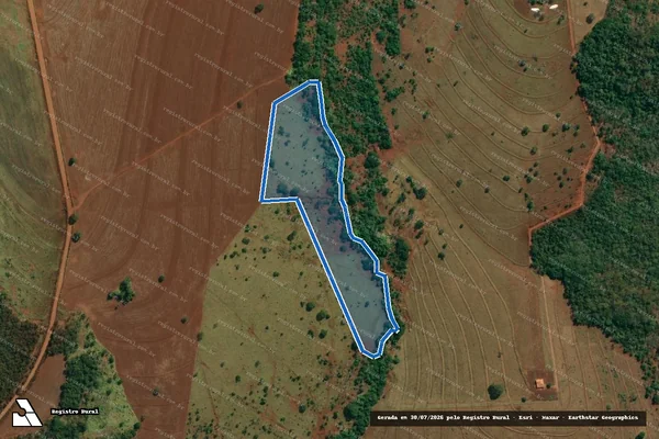 Imagem de satélite de Fazenda Campo Belo ?Córrego Pereira? - Parte 2 em Campina Verde - MG
