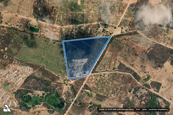 Imagem de satélite de Fazenda Bela Vista - Parcela 02 em Candiba - BA