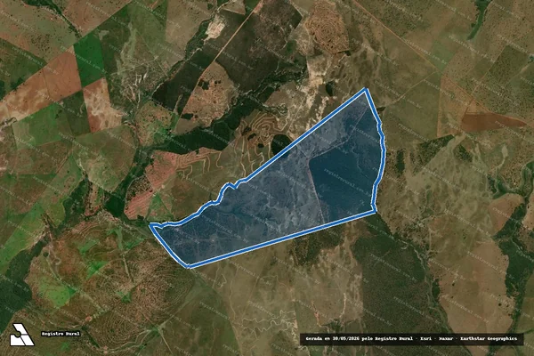 Imagem de satélite de Fazenda Nossa Senhora de Lourdes - Parte 2 em Amambai - MS