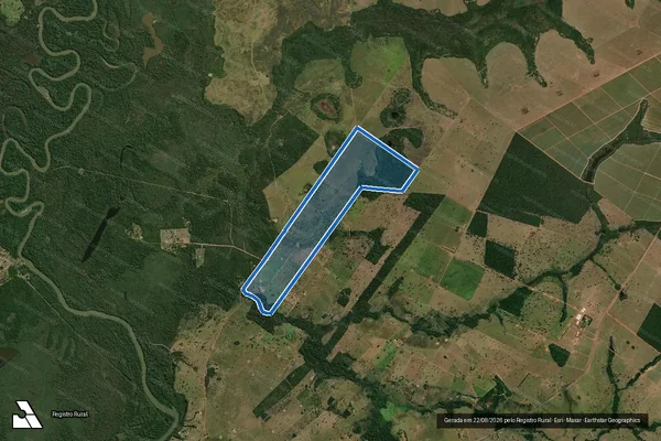 Imagem de satélite de FAZENDA NAZARÉ / Parte 1