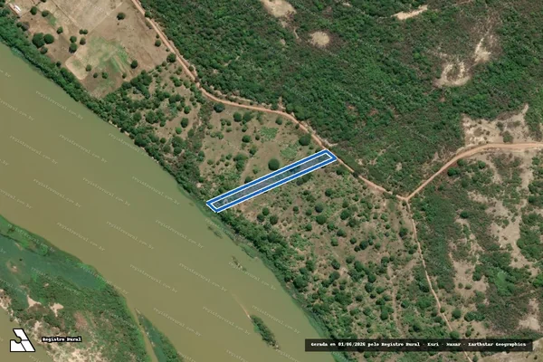 Imagem de satélite de FAZENDA BOQUEIRÃO DAS NEGRAS I - GLEBA A em Ibotirama - BA