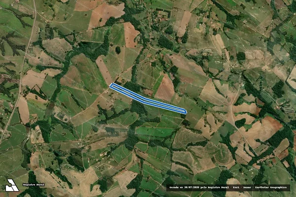 Imagem de satélite de Sítio São José - PARTE 1 em Guareí - SP