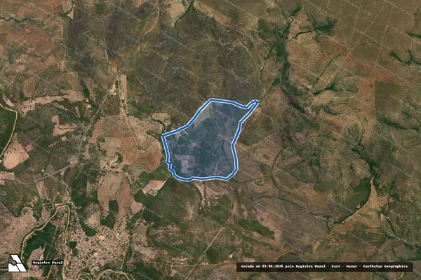 Imagem de satélite de Fazenda Campina Verde - Fazenda Campina Verde em Jequitaí - MG
