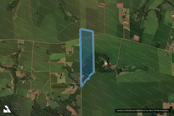 Imagem de satélite de LOTE 16-D-1 ? GLEBA 05 ? 2ª PARTE ? COL. SÃO FRANCISCO - LOTE 16-D-1 ? GLEBA 05 ? 2ª PARTE ? COL. SÃO FRANCISCO em São Pedro do Iguaçu - PR
