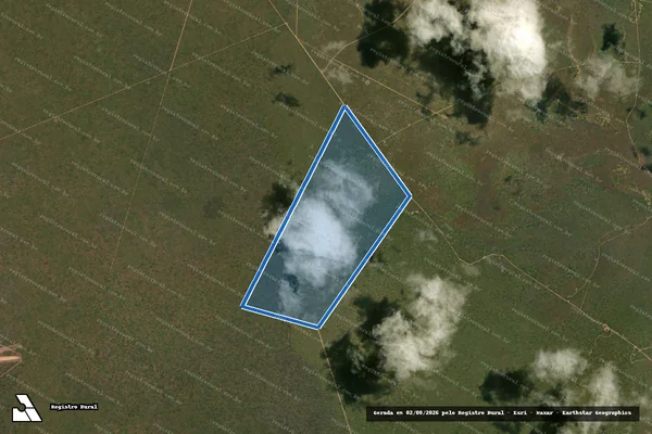 Imagem de satélite de FAZENDA ARAPUÁ II ? GLEBA D - GLEBA D em Jeremoabo - BA