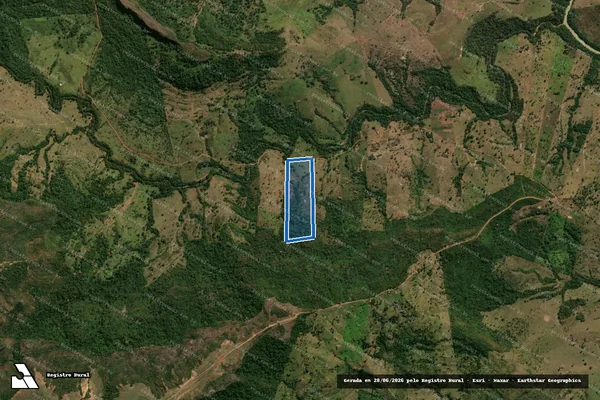Imagem de satélite de Lote 02 – Projeto de Assentamento João de Barro / Lote 02 – Projeto de Assentamento João de Barro
