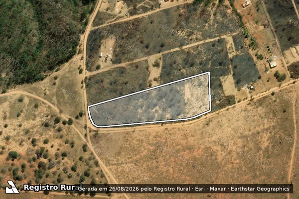 Imagem de satélite de Fazenda Garangui - Parte 11 em Baldim - MG