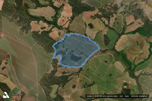 Imagem de satélite de FAZENDA RIO DOCE - Gleba I em Rio Verde - GO