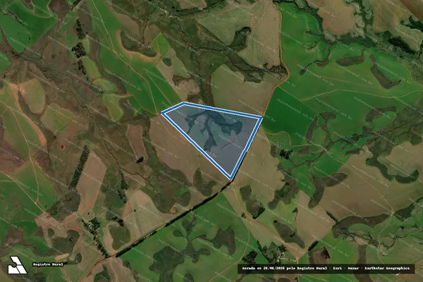 Imagem de satélite de FAZENDA SÃO JOSÉ - Parte 3 em Capão do Cipó - RS