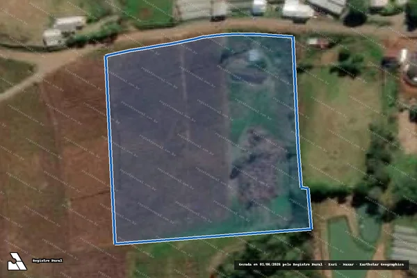 Imagem de satélite de MATRICULA 51723 - Parcela 1 em Caxias do Sul - RS