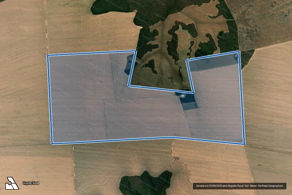 Imagem de satélite de LOTE RURAL Nº 15 - ÁREA DE SEQUEIRO - 001 em Balsas - MA