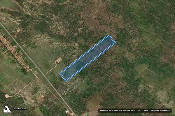 Imagem de satélite de Projeto de Assentamento Fazenda Hipólito ? Lote 22 - Parte 1 em Mossoró - RN
