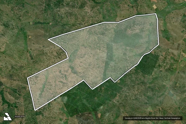 Imagem de satélite de FAZENDA PITUQUINHA - Parcela 1 em Vitorino Freire - MA