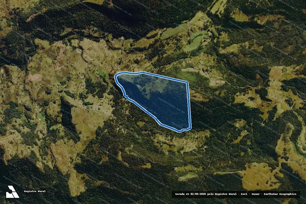 Imagem de satélite de JARARACA - Parte 1 em Urubici - SC
