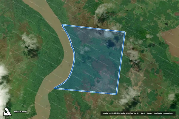 Imagem de satélite de GLEBA TUCUNARÉ - Parte 1 em Amapá - AP