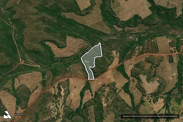 Imagem de satélite de FAZENDA ROSA DOS VENTOS - Parcela 1 em Jaciara - MT