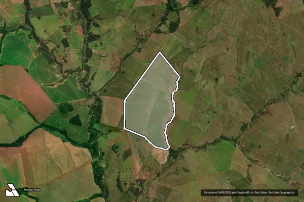 Imagem de satélite de Fazenda Demapal - Parte 2 em Coronel Sapucaia - MS