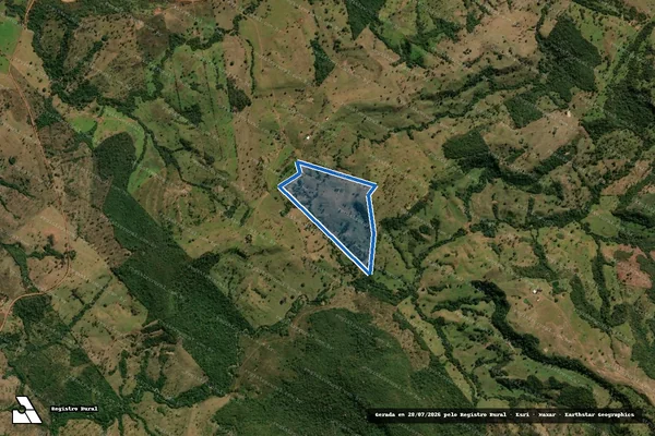 Imagem de satélite de FAZENDA SERTÃOZINHO - JOÃO em Poxoréu - MT
