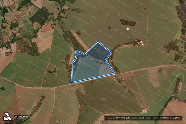 Imagem de satélite de FAZENDA SANTA FE - Parte 1 em Piracanjuba - GO