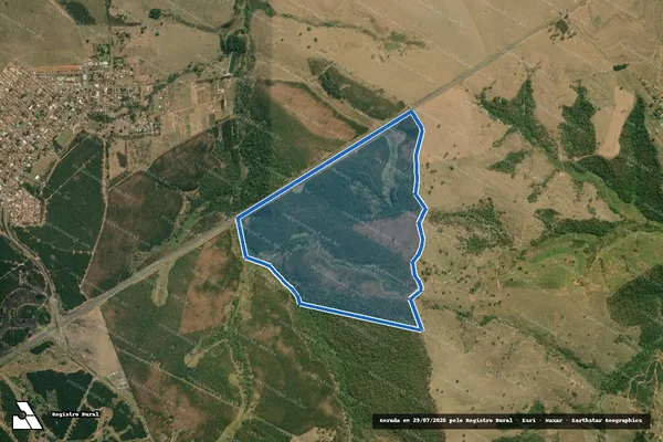 Imagem de satélite de Fazenda José Augusto - Gleba B em Júlio Mesquita - SP