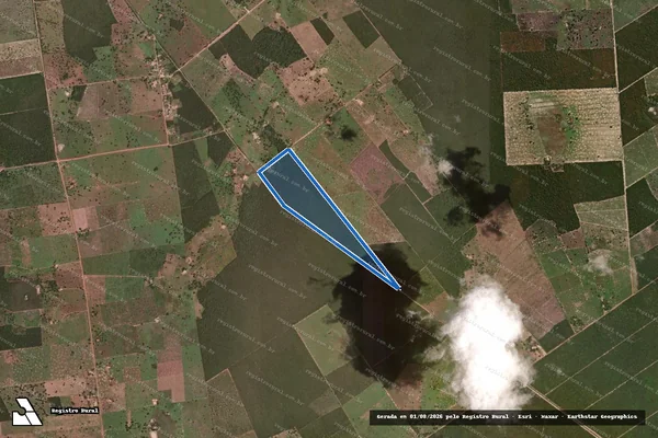 Imagem de satélite de Reserva Florestal 01 - PA Angical - Reserva Florestal 01 em Angical - BA