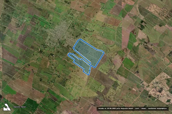 Imagem de satélite de Fazenda Bela Vista / Gleba 2 em Santa Vitória do Palmar - RS
