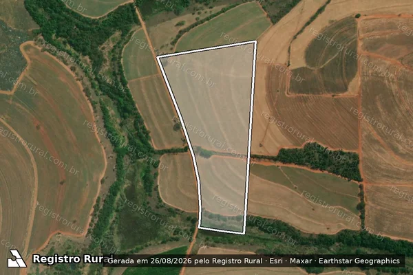 Imagem de satélite de Fazenda Bela Vista - Quinhão II - Gleba A em Novais - SP