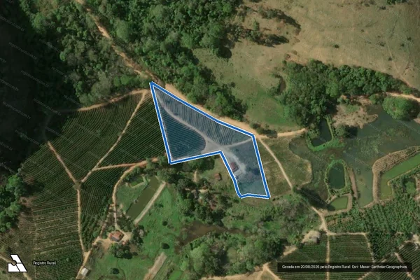 Imagem de satélite de SITIO SÃO JOSÉ - SITIO SÃO JOSÉ ? REMANESCENTE em Águia Branca - ES