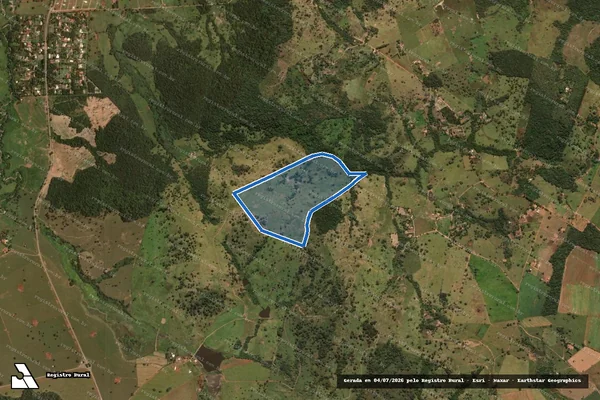Imagem de satélite de FAZENDA NOSSA SENHORA DO CARMO - Parte 2 em Nova Veneza - GO