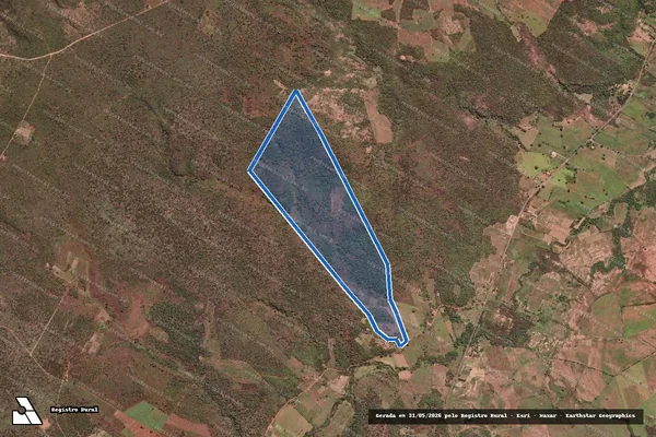 Imagem de satélite de Campestre - PARCELA 02 em Itaueira - PI