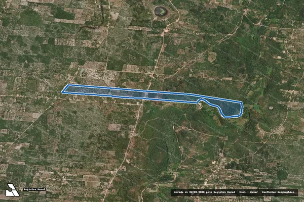 Imagem de satélite de Fazenda Bela Vista - Única em Itapipoca - CE