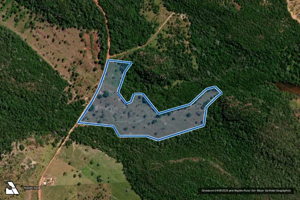 Imagem de satélite de FAZENDA RONCADOR - LOTE 19 em Pedro Gomes - MS