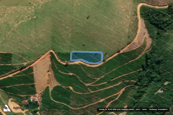Imagem de satélite de Sitio Coqueiral - Parcela 1 em Marilândia - ES