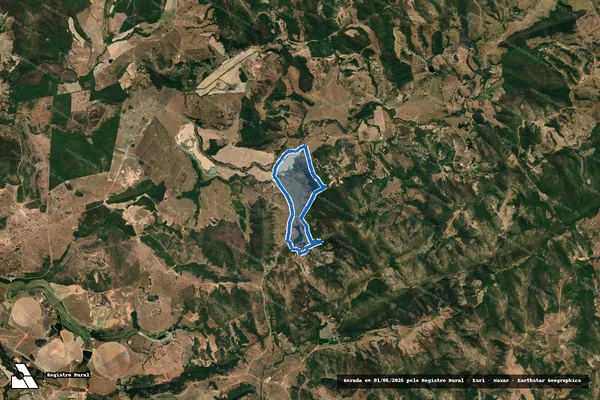 Imagem de satélite de Fazenda Formoso - Gleba C - Gleba C em Esmeraldas - MG