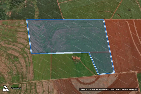 Imagem de satélite de Fazenda Tangará - PARCELA 06 em Santa Fé - PR