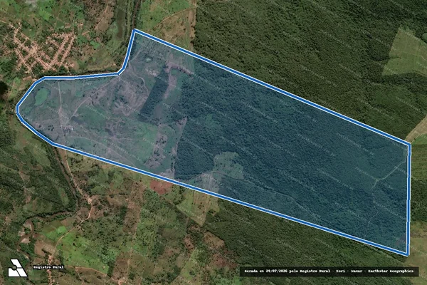 Imagem de satélite de Fazenda Porto Além em Barra do Corda - MA
