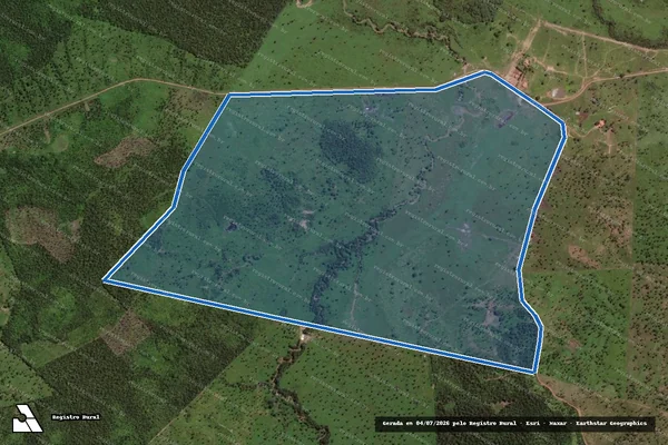 Imagem de satélite de Fazenda Santa Luzia - Fazenda Santa Luzia 2 em Santo Antônio dos Lopes - MA