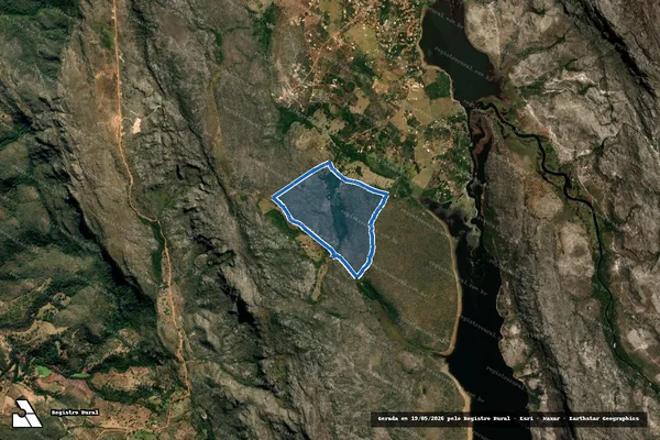 Imagem de satélite de FAZENDA MARCELA - Parte 1 em Santana do Riacho - MG