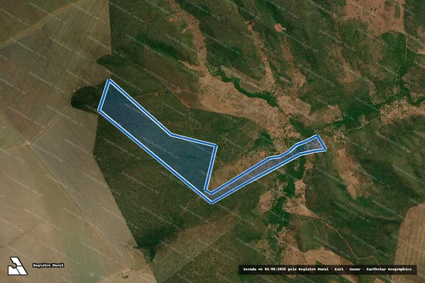Imagem de satélite de Fazenda Cupins Data Boa Esperança - Parte 1 em Mirador - MA