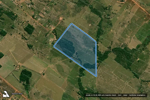 Imagem de satélite de LOTE 26, GLEBA 05, SETOR ESPIGÃO DO OESTE em Espigão D'Oeste - RO