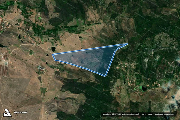 Imagem de satélite de SITIO URUÇU em Gurinhém - PB