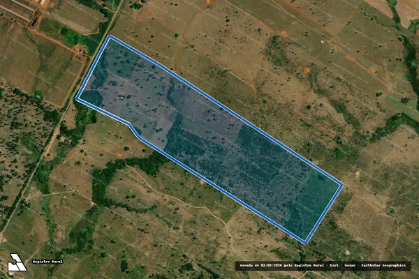 Imagem de satélite de FAZENDA IPIOCA - PARTE 01 ? GLEBA ANDORINHA B_LOTE 29 em Rio Maria - PA