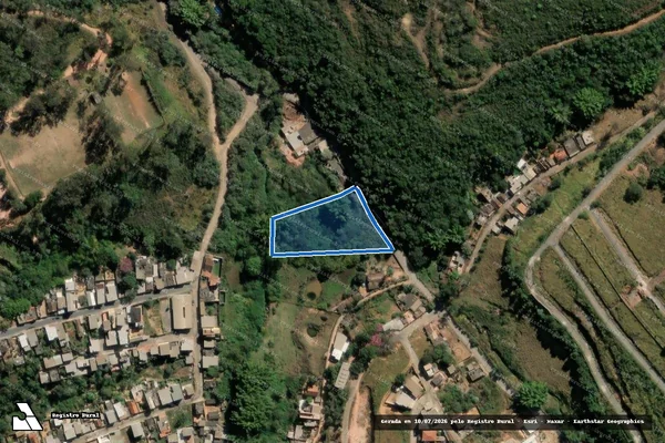 Imagem de satélite de Olaria e Lalão - Parte 5 em Conselheiro Lafaiete - MG