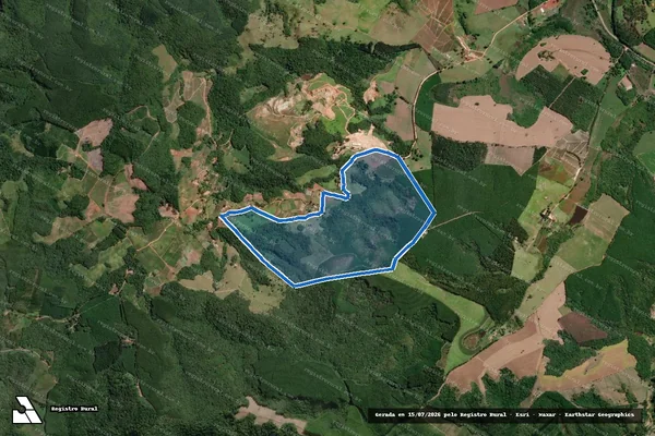 Imagem de satélite de FAZENDA VELHA - Parte 01 em Nova Campina - SP