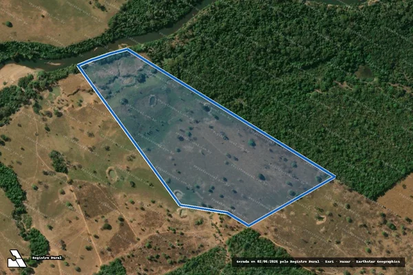 Imagem de satélite de FAZENDA MANDY - GLEBA 06 em Guarinos - GO