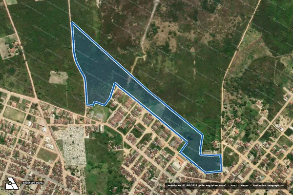 Imagem de satélite de SITIO MOUSINHO NONATO - Parte 1 em Cuité - PB
