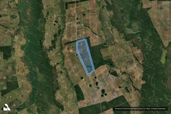 Imagem de satélite de Fazenda Santa Antonia - 03 em Cáceres - MT