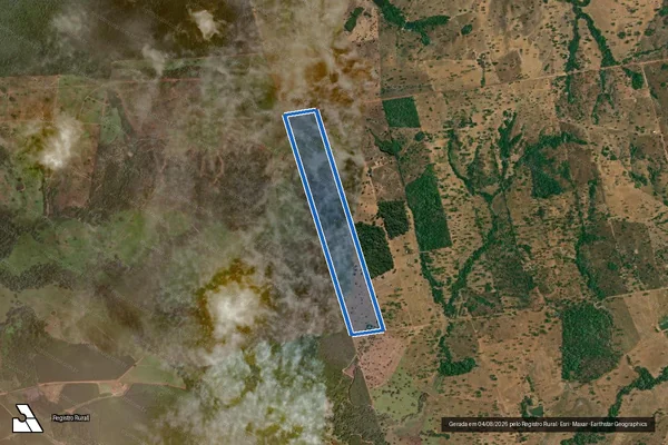Imagem de satélite de Lote 29T PA-Bandeirante - Lote 29T em Sandolândia - TO