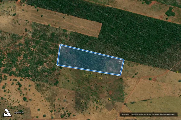 Imagem de satélite de FAZENDA BREJINHO - Gleba P em Formosa da Serra Negra - MA
