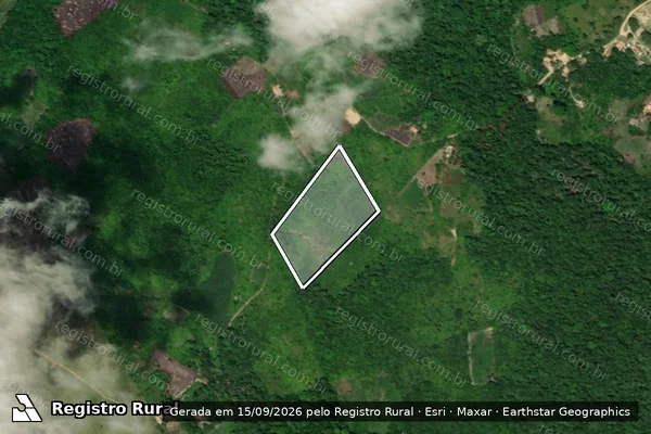 Imagem de satélite de SITIO CONFIANÇA EM DEUS - 02 em São Miguel do Guamá - PA